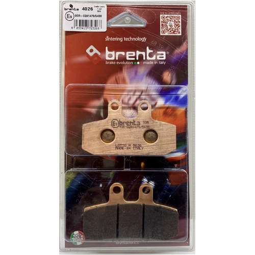 Brenta Sintered Brake Pads - BR4026
