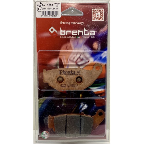 Brenta Sintered Brake Pads - BR4151