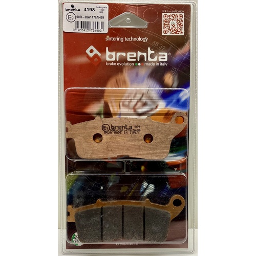Brenta Sintered Brake Pads - BR4198