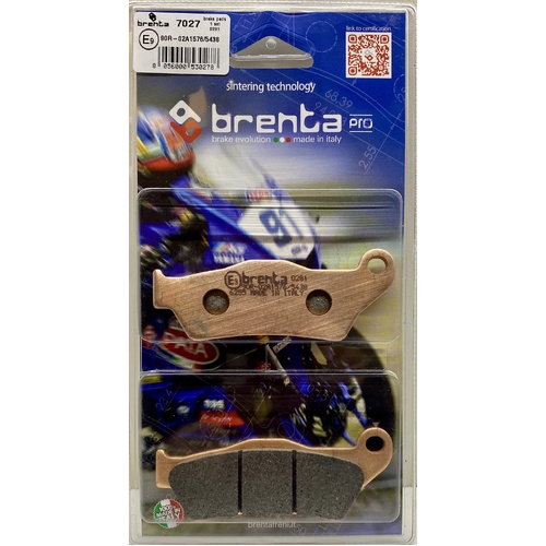 Brenta Sintered Pro Brake Pads - BR7027