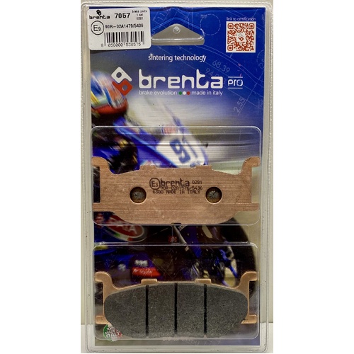 Brenta Sintered Pro Brake Pads - BR7057
