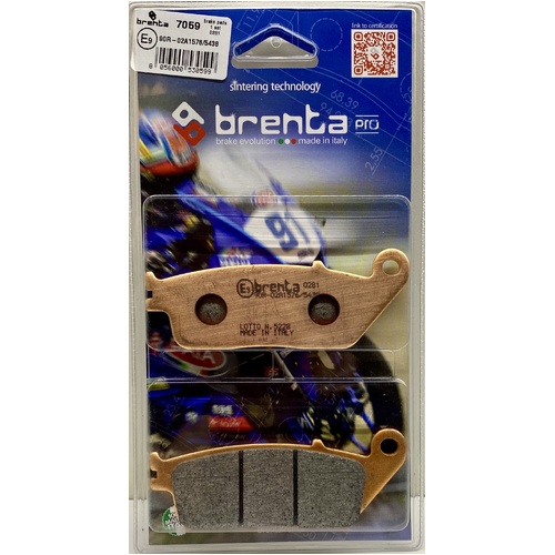 Brenta Sintered Pro Brake Pads - BR7059