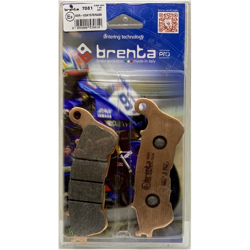 Brenta Sintered Pro Brake Pads - BR7081