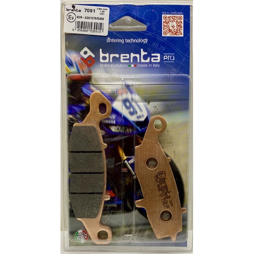 Brenta Sintered Pro Brake Pads - BR7091