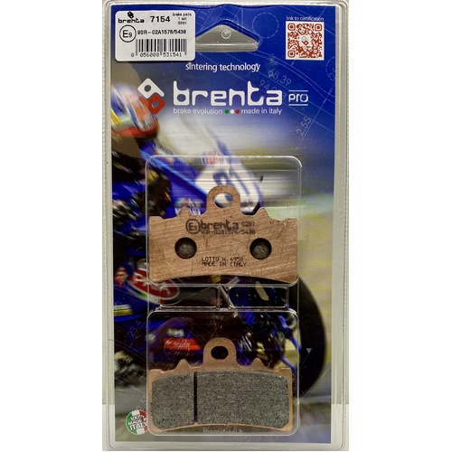 Brenta Sintered Pro Brake Pads - BR7154