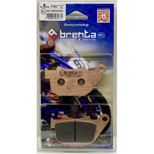 Brenta Sintered Pro Brake Pads - BR7167