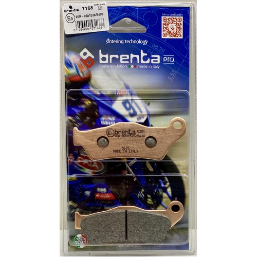Brenta Sintered Pro Brake Pads - BR7168