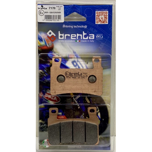 Brenta Sintered Pro Brake Pads - BR7170