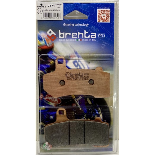 Brenta Sintered Pro Brake Pads - BR7171
