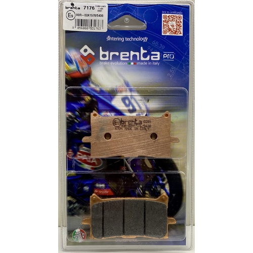 Brenta Sintered Pro Brake Pads - BR7176