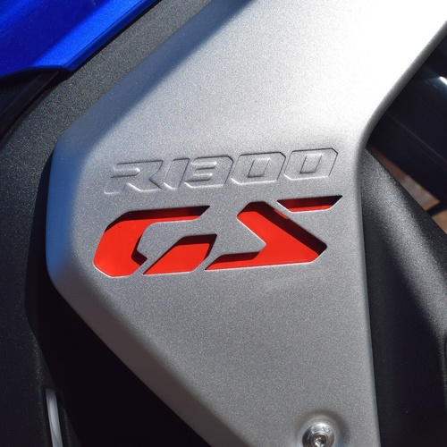 Pyramid Decals | BMW R 1300 GS Infill Panel Insert | Red | Set Of 2