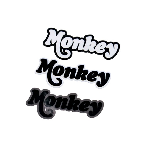 Pyramid Decal | Black | Honda Monkey 125 Logo