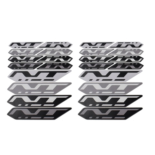 Pyramid Decals | Black/Grey | Honda NT1100 Set Of 24