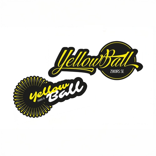 Pyramid Decals | Yellow Ball | Kawasaki Z900 RS 2022>Current