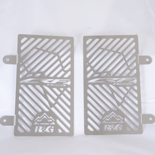 R&G Racing Branded Radiator Guard To Suit Honda Africa Twin CRF1100L ’20- and CRF1100L Africa Twin Adventure Sport ’20- (Pair)