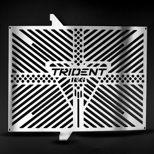 R&G Racing Branded Radiator Guards To Suit Triumph Trident 660 '21-