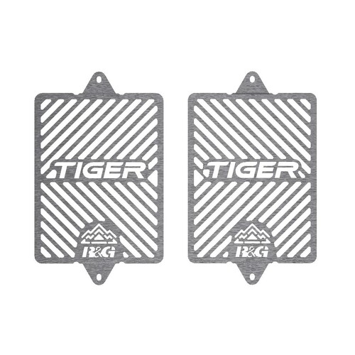 R&G Racing Branded Radiator Guard (Pair) To Suit Triumph Tiger 850 SPORT '21-