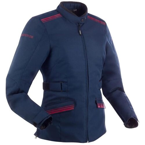 BERING JACKET LADY SHINE Marine/Bordeaux (T1)