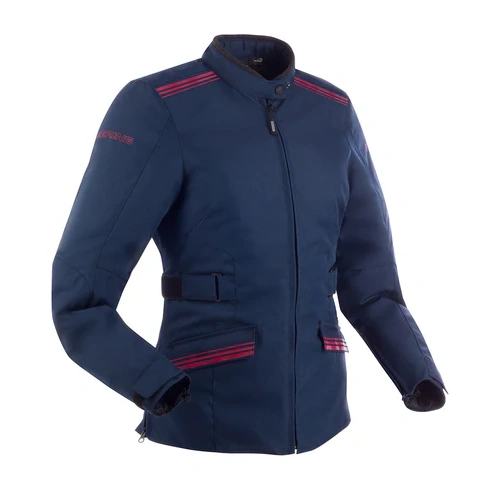 BERING JACKET LADY SHINE Marine/Bordeaux (T3)