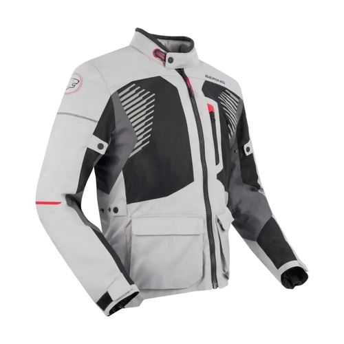 BERING JACKET BAKUNDU GRY/BLK/RED 4XL