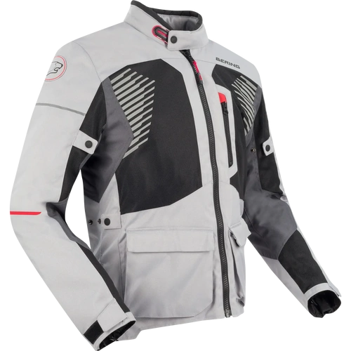BERING JACKET BAKUNDU GRY/BLK/RED L
