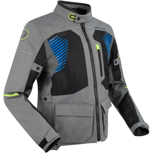 BERING JACKET BAKUNDU GRY/BLK/BLU 3XL