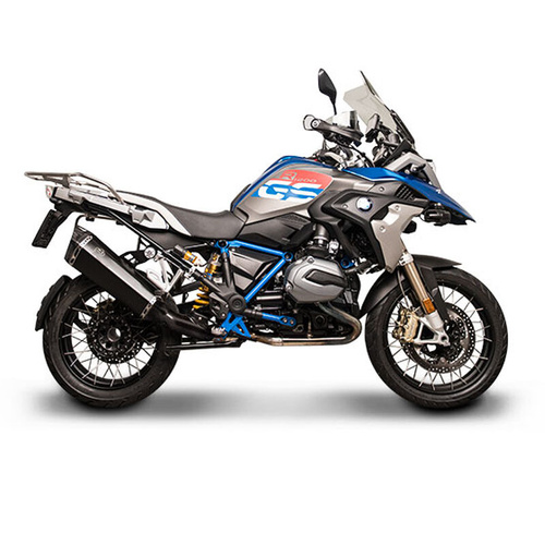 Termignoni BMW R 1200 GS 17-18 "SCREAM ADV" Black Titanium Slip On