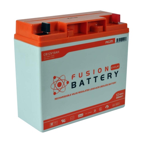 SSB PowerSport Extra Heavy Duty Battery (CB12V18AH)