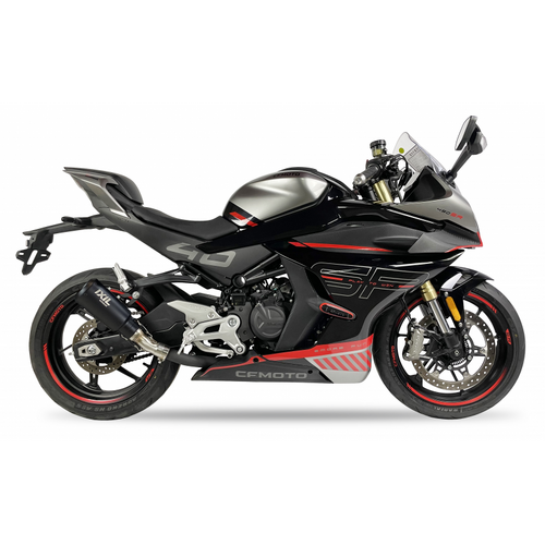 IXIL SLIP ON - RACE XTREM BLACK To Suit CFMOTO 450 SR