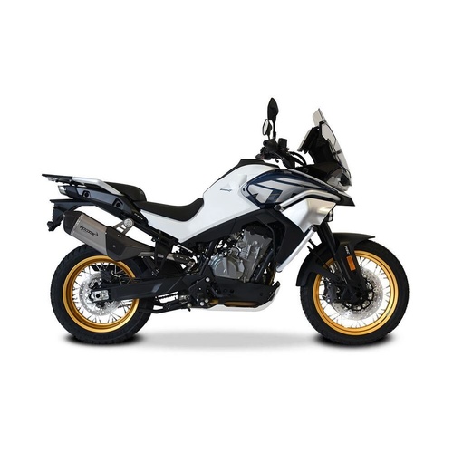 HP Corse Cf Moto 800MT Sport Touring 22-24 Sps Carbon Short Satin Exhaust