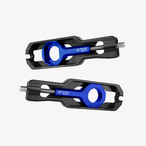 Bonamici Racing Chain Adjuster To Suit BMW S 1000 Models (Blue)