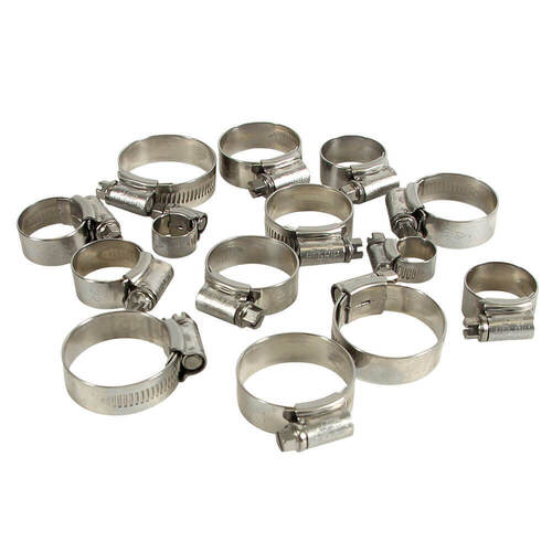 Samco Sport Hose Clips Kit To Suit BMW F 800 GS (2009 - 2018)