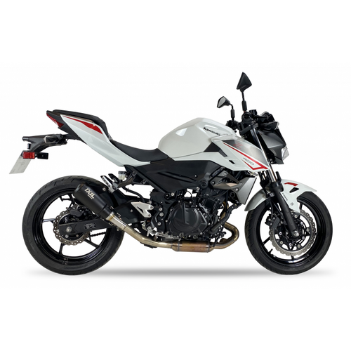 IXIL SLIP ON - RACE XTREM BLACK To Suit KAWASAKI NINJA 400 18-21 (EX400G)