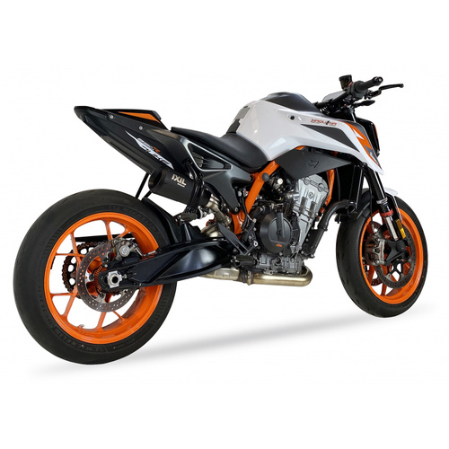 IXIL Slip-On Race Xtrem Exhaust To Suit KTM 790/890 Duke/R (2020 - 2023) - Black