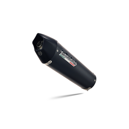 GPR Gpe Ann. Black titanium Exhaust To Suit Kawasaki Er 6 N - F (2012-2016)