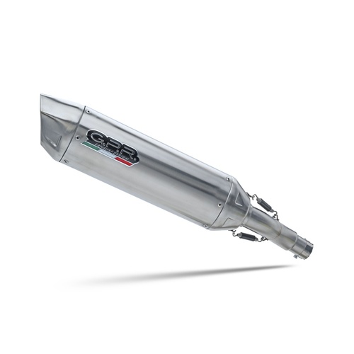 GPR Exhaust To Suit  Ktm SX-F 450 2016-2018, Furore-X Inox, Racing full system exhaust, including removable db killer/spark arrestor 