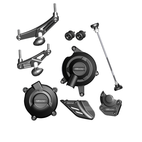 GBRacing Crash Protection Set (Street) for Triumph Daytona 675 Street Triple / R