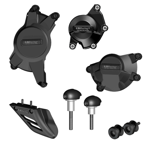 GBRacing Crash Protection Bundle (Race) for Suzuki GSX-R 1000