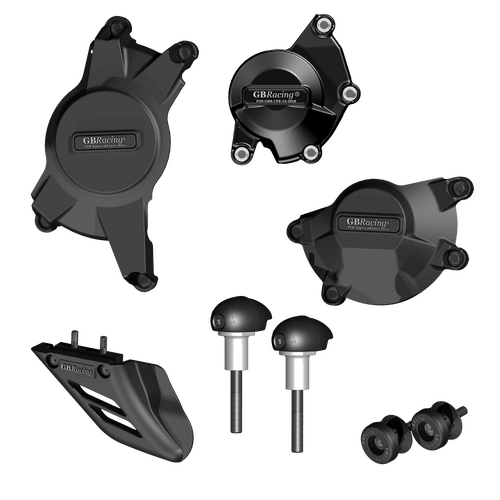 GBRacing Crash Protection Bundle (Street) for Suzuki GSX-R 1000