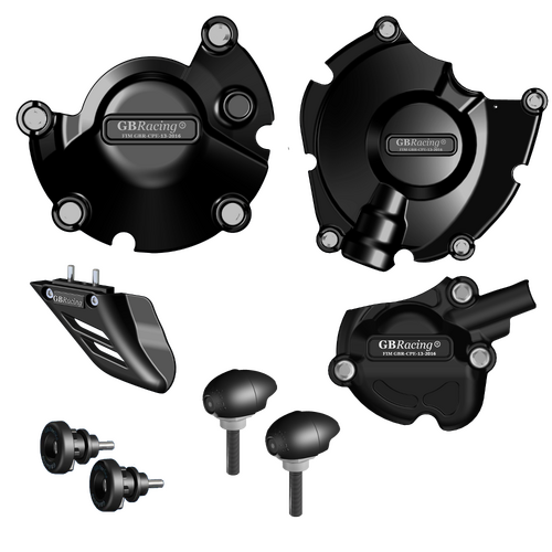 GBRacing Crash Protection Bundle (Race) To Suit Yamaha YZF-R1