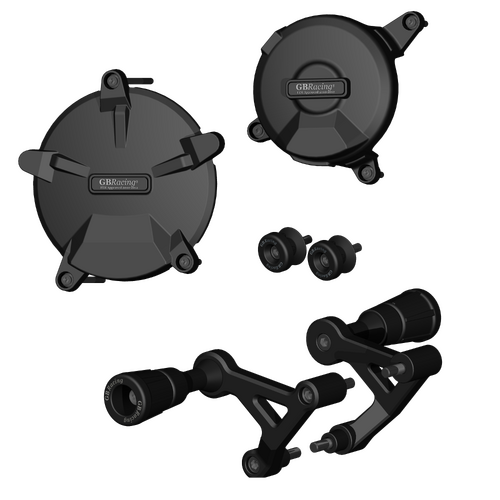 GBRacing Crash Protection Bundle To Suit KTM RC8 / RC8 R 2008 - 2010