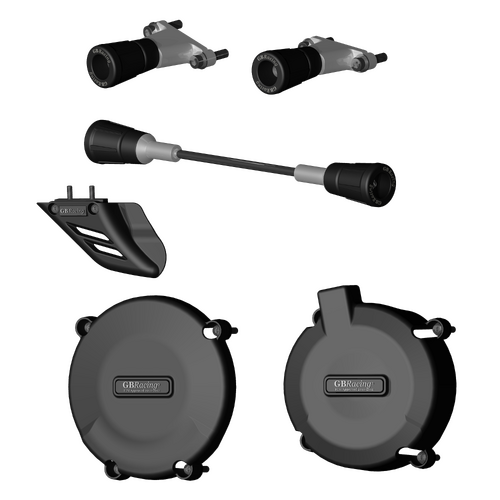 GBRacing Crash Protection Bundle for KTM 990 Super Duke / R 2005 - 2013