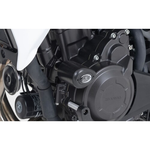 R&G Racing Crash Protectors - Aero Style To Suit Honda CB500X ('13-) , CB400X '19- & CB500F '13- '18 ,NX500 '24- CB500 Hornet '24-