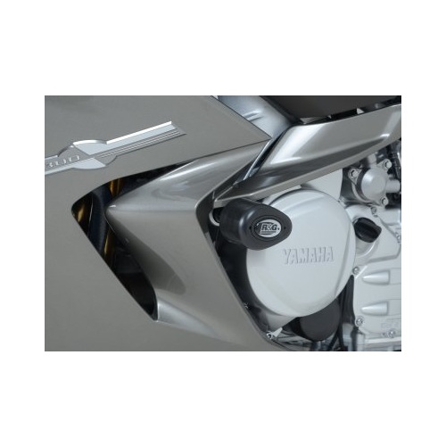 R&G Racing Aero Style Crash Bobbins To Suit Yamaha FJR1300 2013-2015 (Black)