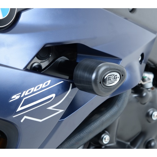R&G Racing Aero Style Crash Bobbins To Suit BMW S 1000 R 2014 - 2016 (Black)