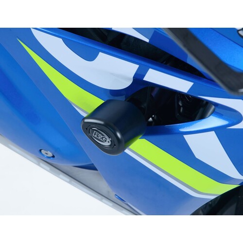 R&G Racing Crash Protectors - Aero Style To Suit Suzuki GSX-R 1000 '17 / GSX-R1000R '17  [Non-Drill Kit]