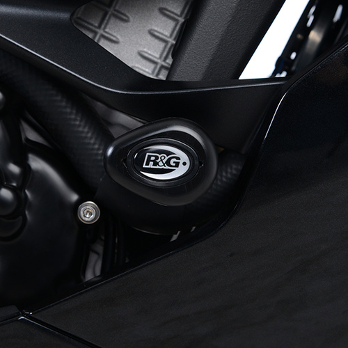 R&G Racing Upper Crash Protectors To Suit Kawasaki ZX6R 2019 - 2020 (Black)
