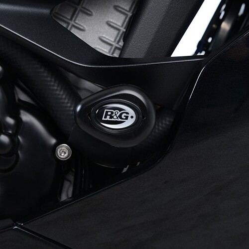 R&G Racing Crash Protectors (Upper) - Aero Style To Suit Kawasaki ZX6R 636 '19-'21