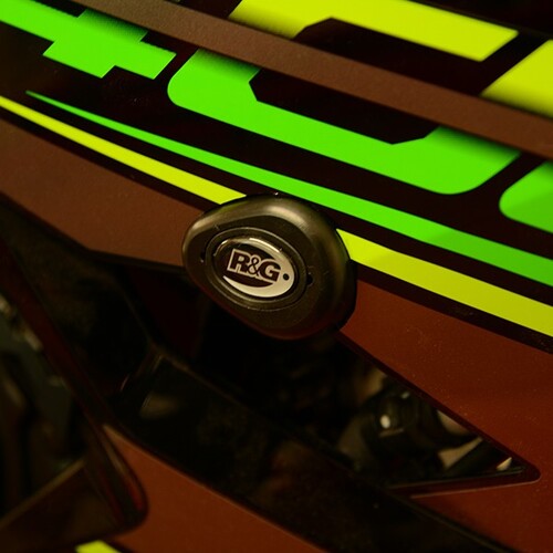 R&G Racing Crash Protectors - Aero Race Kit To Suit Kawasaki Ninja 400 ’18- and Ninja 250 ’18- (RACE ONLY- Drilled)