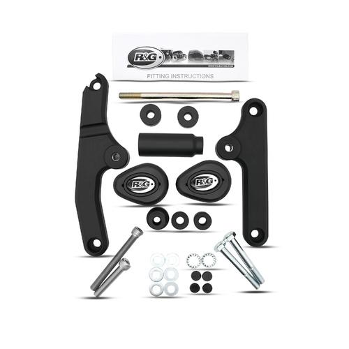 R&G Racing Crash Protectors - Aero Style To Suit Triumph Tiger 900 / GT (PRO)'24- / Rally (PRO) '24- & Tiger 850 Sport '24- (NON-DRILL)